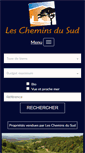 Mobile Screenshot of lescheminsdusud.com